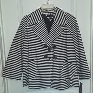 NWT Tommy Hilfiger Nautical Striped Blazer/Jacket